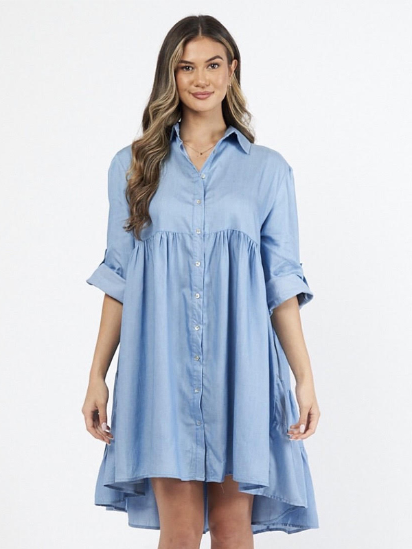 Chambray Dress - super cute style in a classic fabric