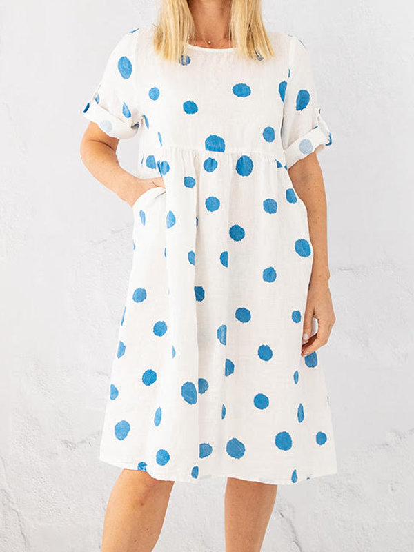 Lana Linen Dress - a best selling style dress in a new print