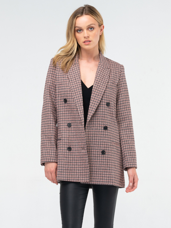 Tweed Blazer - an ontrend classic blazer for winter